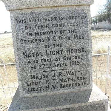 Natal Light Horse Gibeon 1915_1