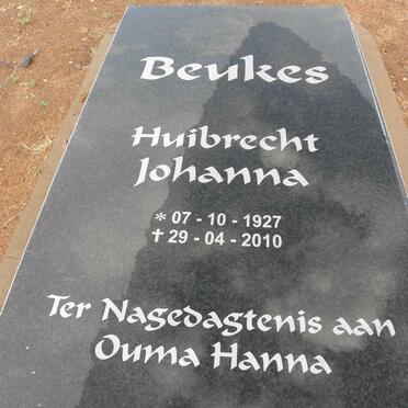 BEUKES Huibrecht Johanna 1927-2010