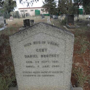 DROTSKY Gert Daniel 1881-1941