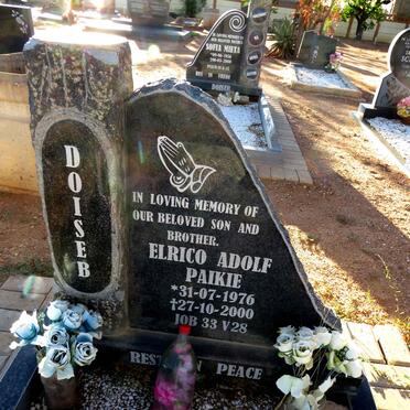 DOISEB Elrico Adolf Paikie 1976-2000