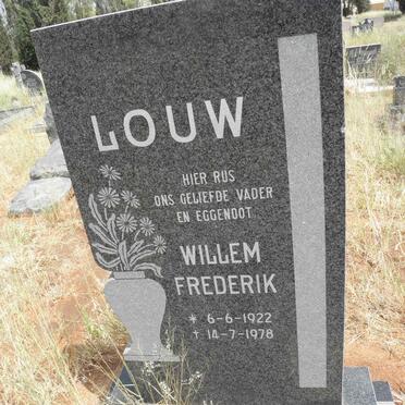 LOUW Willem Frederik 1922-1978