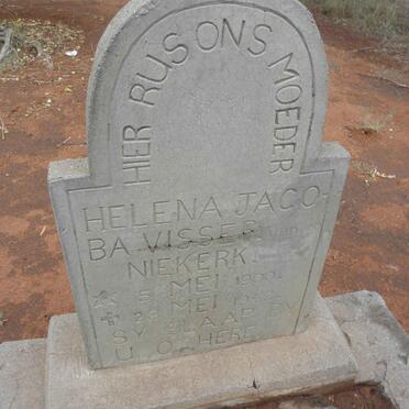 NIEKERK Helena Jacoba Visser, van 1900-1942