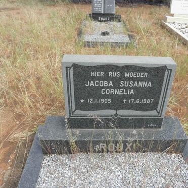 ROUX Jacoba Susanna Cornelia 1905-1987