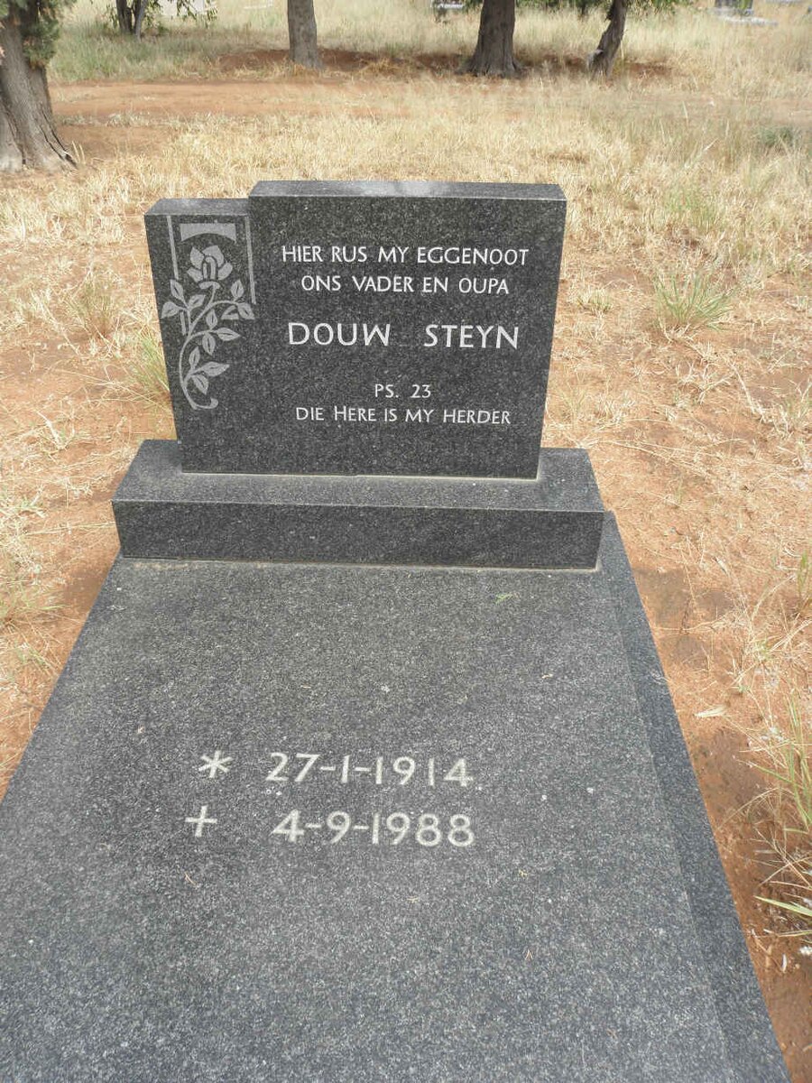 STEYN Douw 1914-1988