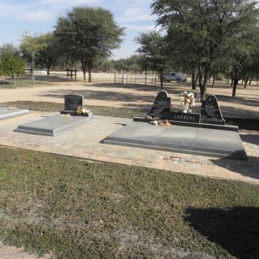 Namibia, HARDAP region, Stampriet, Kameelboom, farm cemetery