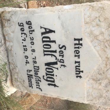 VOIGT Adolf 1878-1904