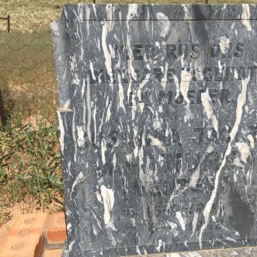 Namibia, HARDAP region, Mariental district, Bucholz, farm cemetery