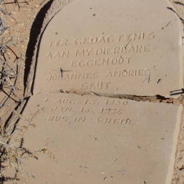 Namibia, HARDAP region, Maltahohe district, Bergplaas, farm cemetery
