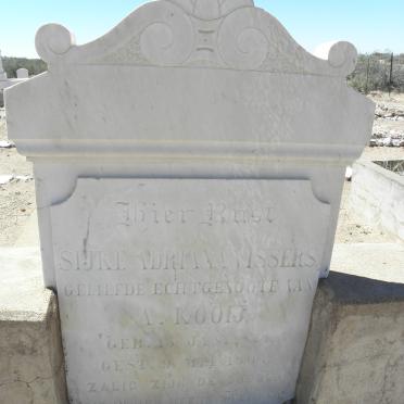 KOOIJ Sijke Adriana nee VISSERS 18??-1904