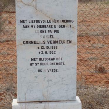 VERMEULEN Daniël Cornelius 1886-1952