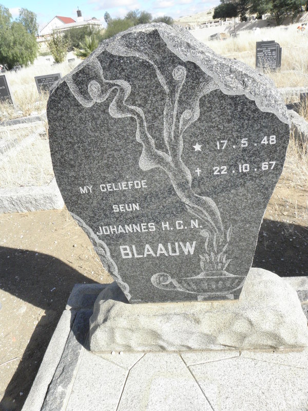 BLAAUW Johannes H.C.N. 1948-1967