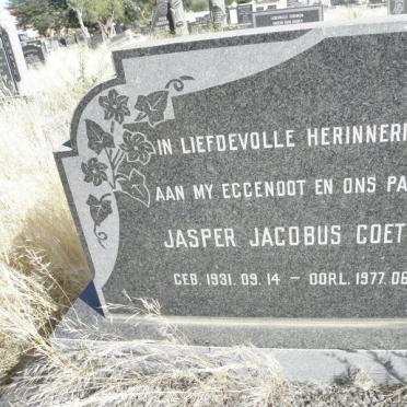 COETZEE Jasper Jacobus 1931-1977