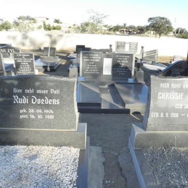 DOEDENS Rudi 1904-1981 &amp; Chrissie SASS 1906-1977 