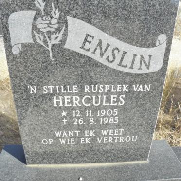 ENSLIN Hercules 1905-1985