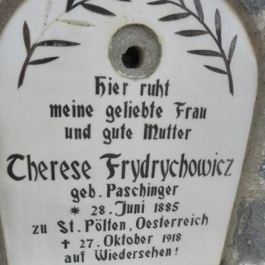 FRYDRYCHOWICZ Therese 1885-1918