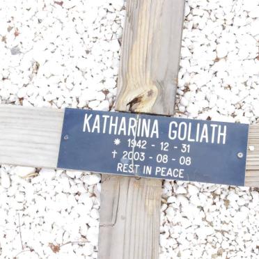 GOLIATH Katharina 1942-2003