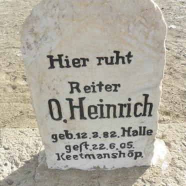 HEINRICH O. 1882-1905