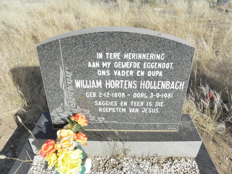 HOLLENBACH William Hortens 1898-1981