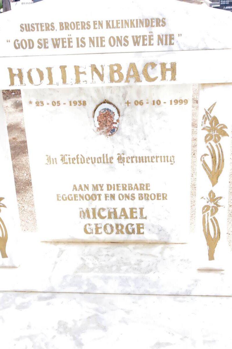 HOLLENBACH Michael George 1938-1999