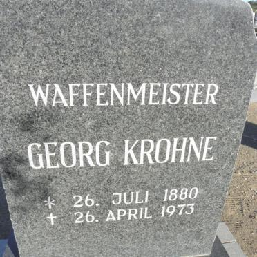 KROHNE Georg 1880-1973