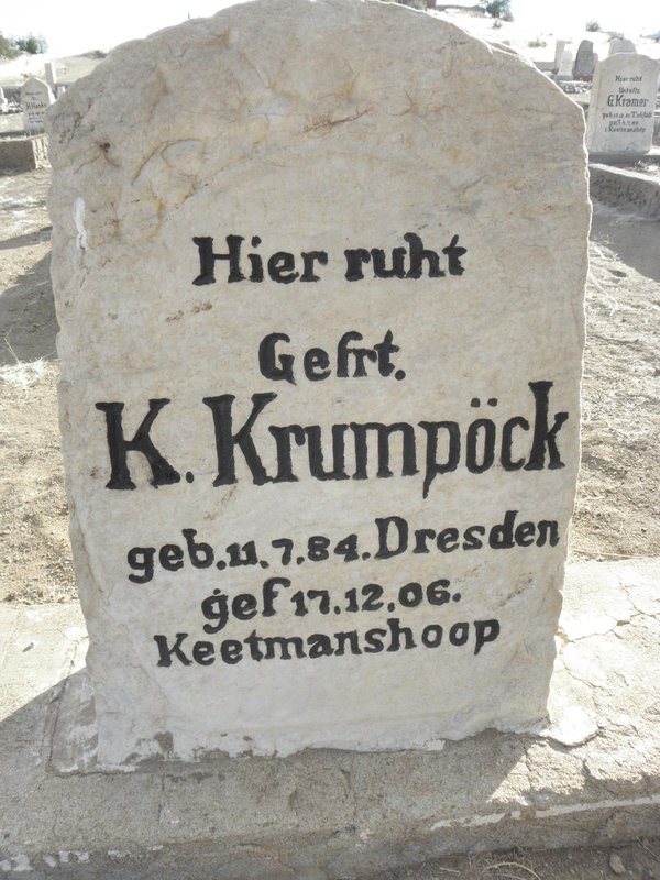 KRUMPOCK K. 1884-1906