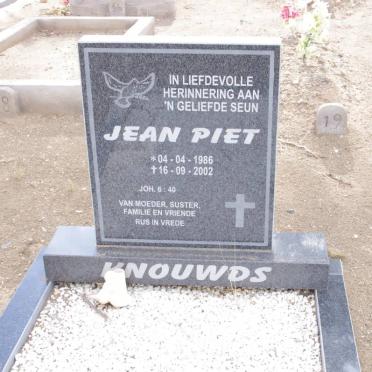 KNOUWDS Jean Piet 1986-2002