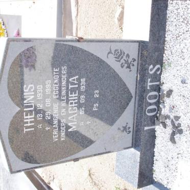 LOOTS Theunis 1930-1999 &amp; Magrieta 1936-
