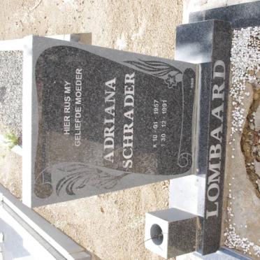 LOMBAARD Adriana Schrader 1957-1991