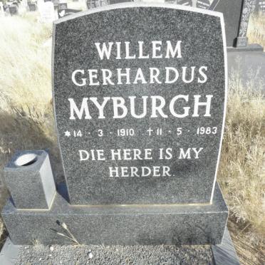 MYBURGH Willem Gerhardus 1910-1983