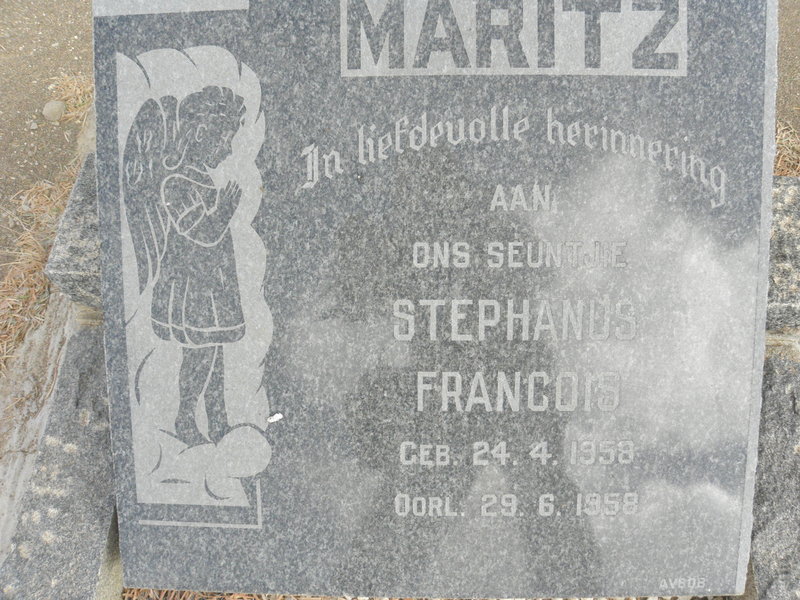MARITZ Stephanus Francois 1958-1958