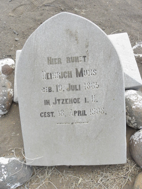 MUHS Heinrich 1865-1908