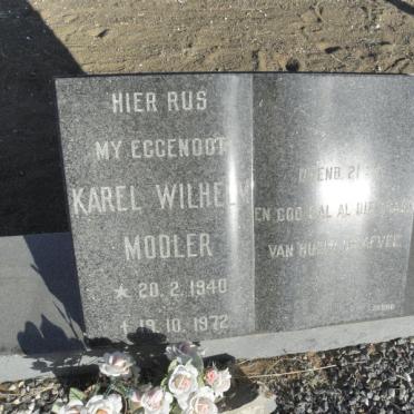 MODLER Karel Wilhelm 1940-1972