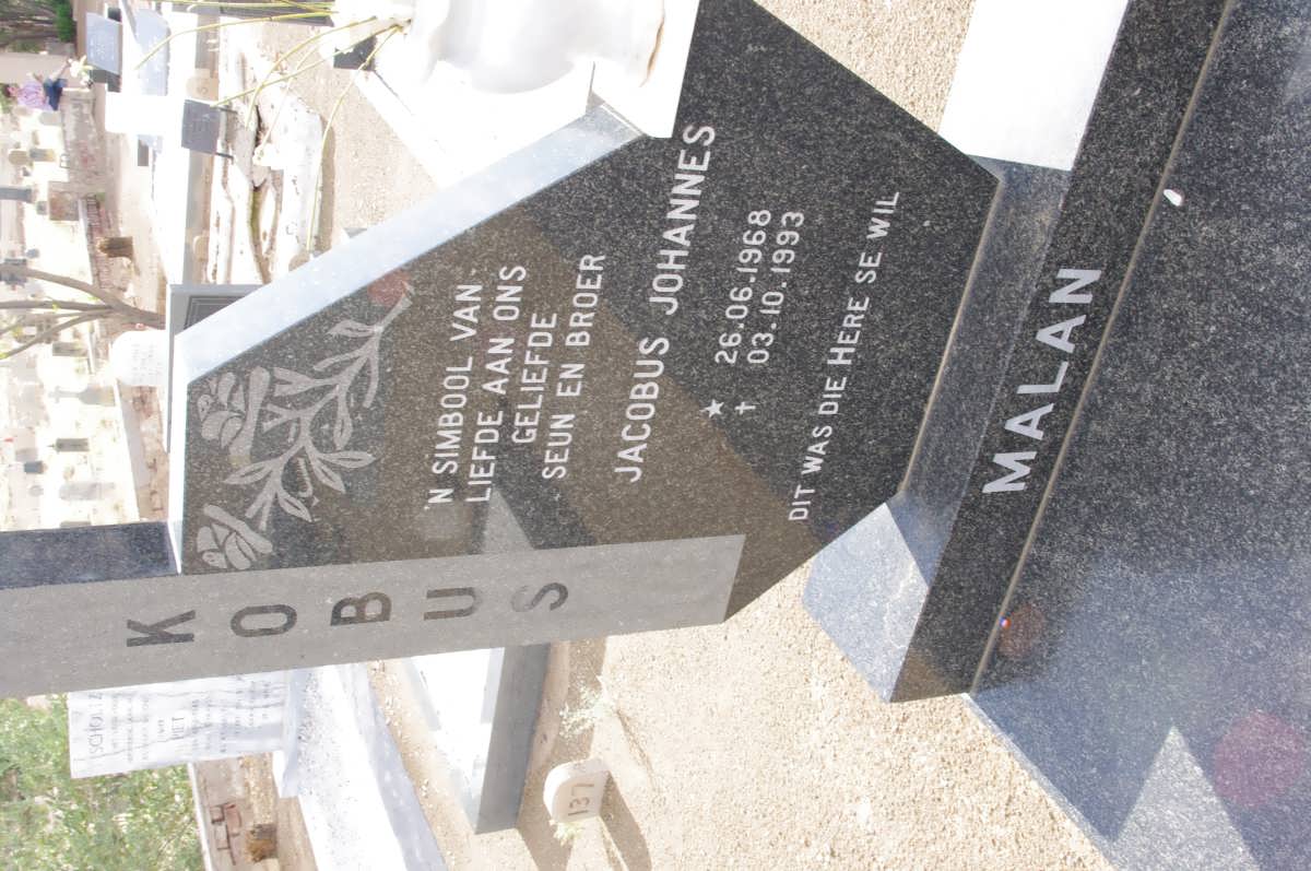 MALAN Jacobus Johannes 1968-1993