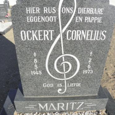 MARITZ Ockert Cornelius 1945-1973