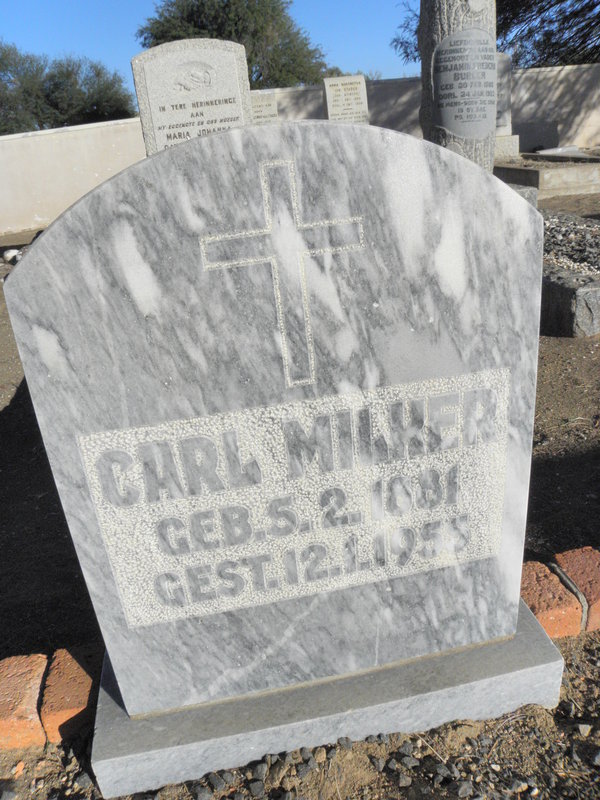 MILKER Carl 1881-1955