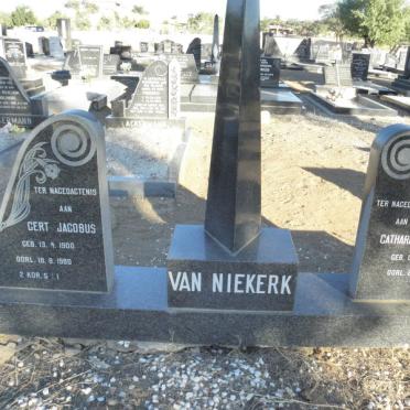 NIEKERK Gert Jacobus, van 1900-1980 &amp; Catharina H. 1909-1985