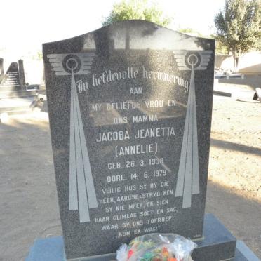 NOETH Jacoba Jeanetta 1938-1979