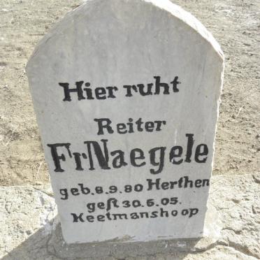 NAEGELE Fr. 1880-1905