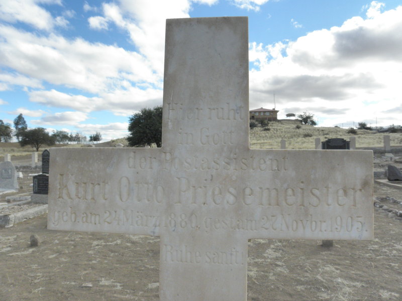 PRIESEMEISTER Kurt Otto 1880-1905