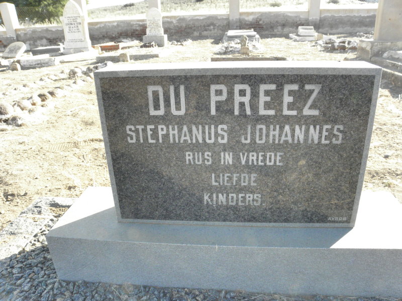 PREEZ Stephanus Johannes, du ?-?