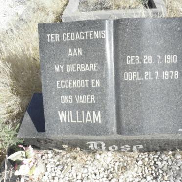 ROSE William 1910-1978