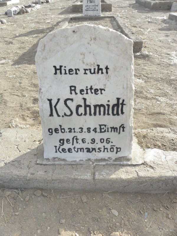 SCHMIDT K. 1884-1906