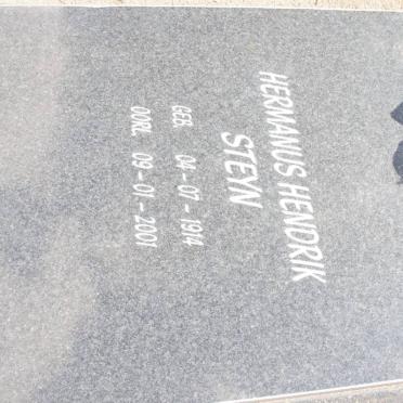 STEYN Hermanus Hendrik 1914-2001