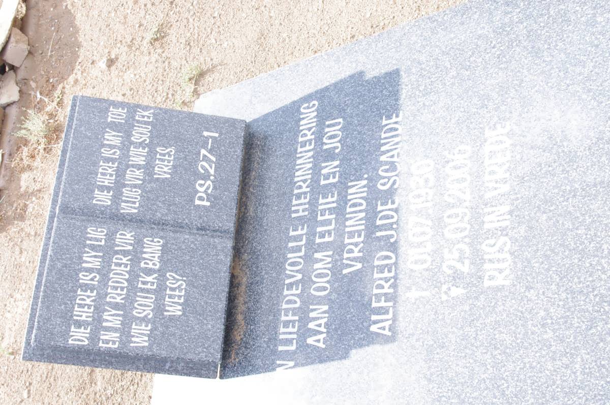 SCANDE Alfred J., de 1930-2006