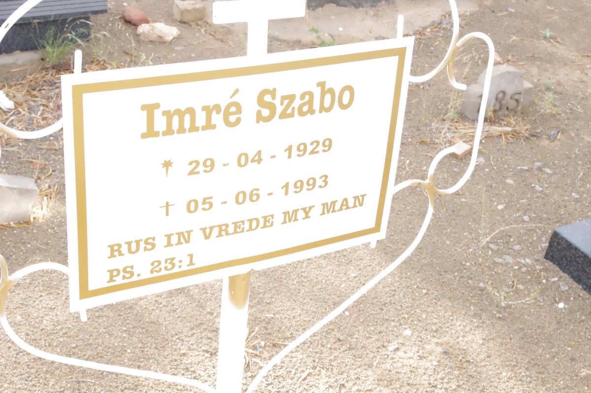 SZABO Imre 1929-1993