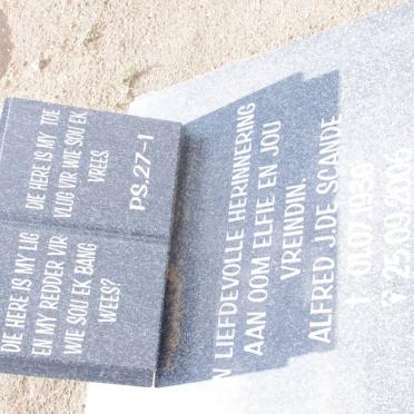 SCANDE Alfred J., de 1930-2006