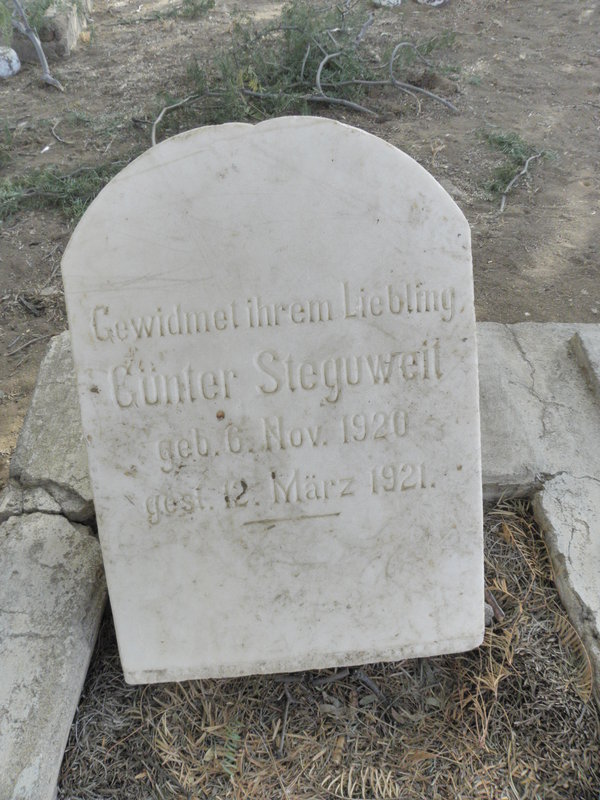 STEGUWEIL Gunter 1920-1921