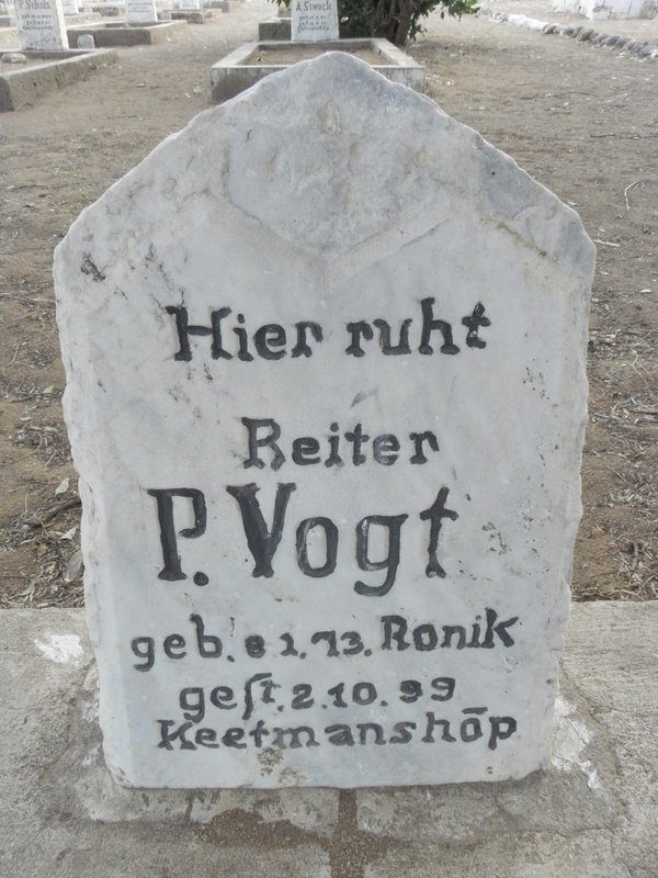VOGT P. 1873-1909
