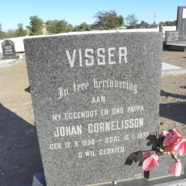 VISSER Johan Cornelisson 1930-1973