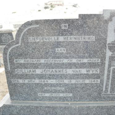 WYK Gilliam Johannes, van 1884-1949